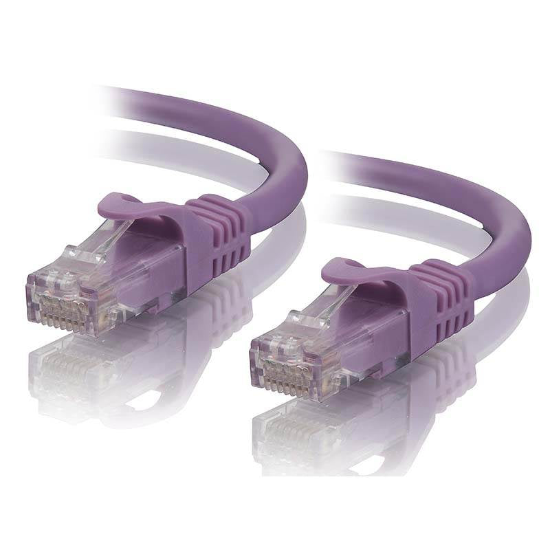 Alogic 0.3m Purple CAT6 Network Cable(C6-0.3-Purple) - 1