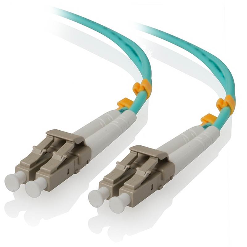 Alogic 10m LCLC 40G/100G Multi Mode Duplex LSZH Fibre Cable 50/125 OM4(LCLC-10-OM4) - 1