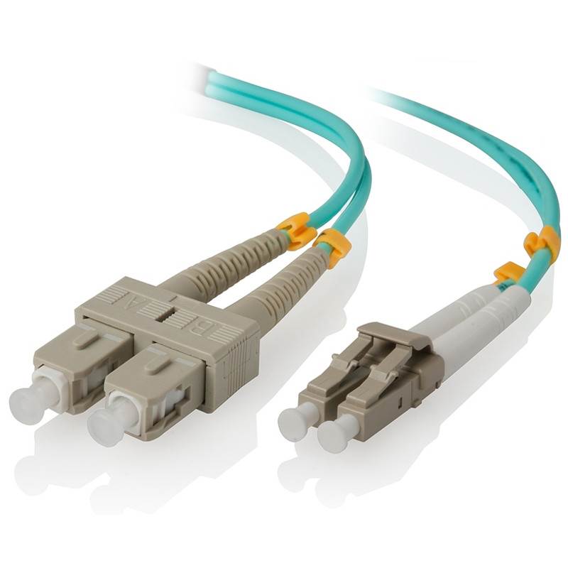 Alogic 10m LCSC 40G/100G Multi Mode Duplex LSZH Fibre Cable 50/125 OM4(LCSC-10-OM4) - 1