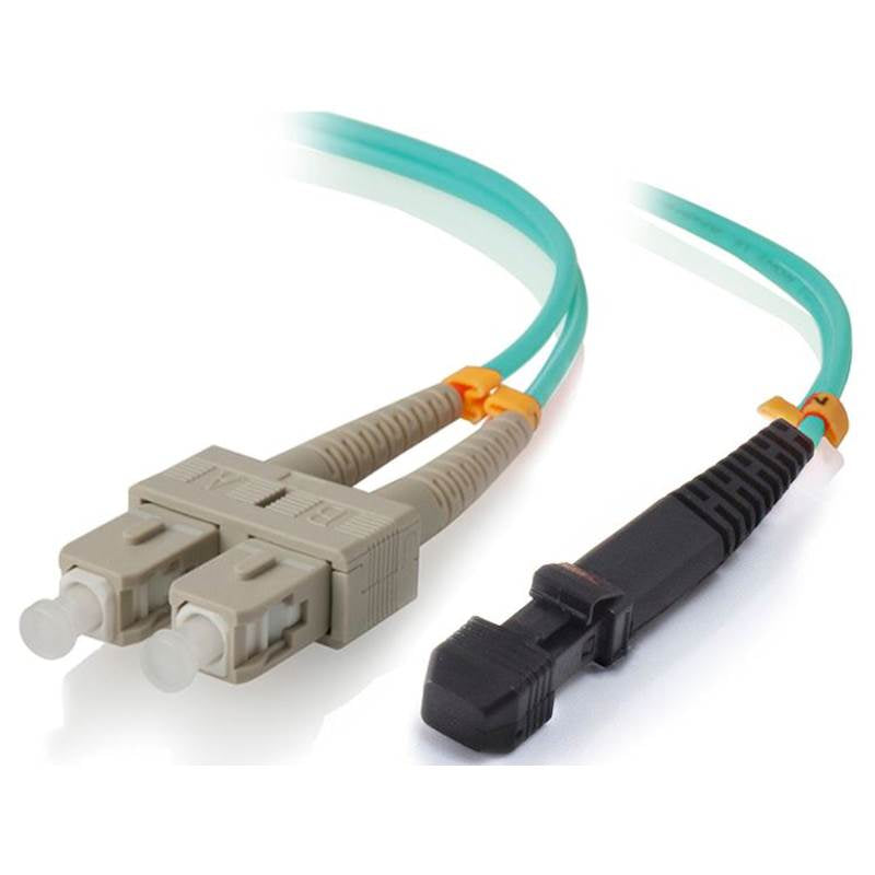 Alogic 15m MTRJSC 10G Multimode Duplex LSZH Fibre Cable 50/125 OM3(MTSC-15-OM3) - 1