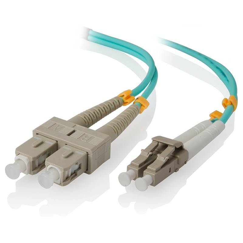 Alogic 1m LCSC 10G Multi Mode Duplex LSZH Fibre Cable 50/125 OM3(LCSC-01-OM3) - 1