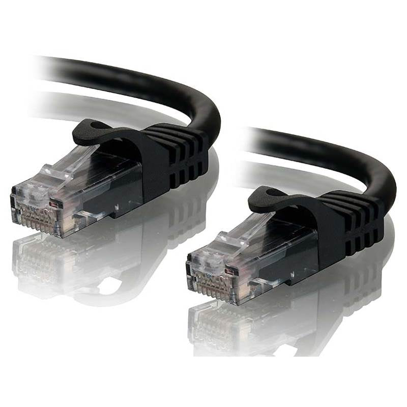Alogic 2m Black CAT6 Network Cable(C6-02-Black) - 1