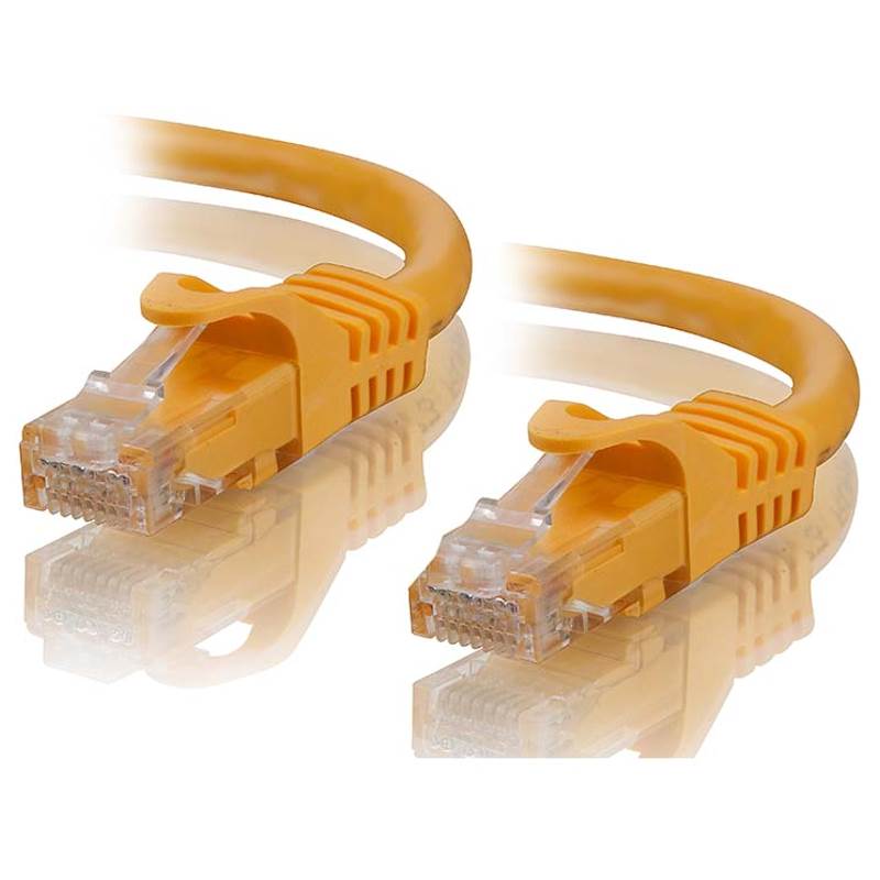 Alogic 4m Yellow CAT6 Network Cable(C6-04-Yellow) - 1