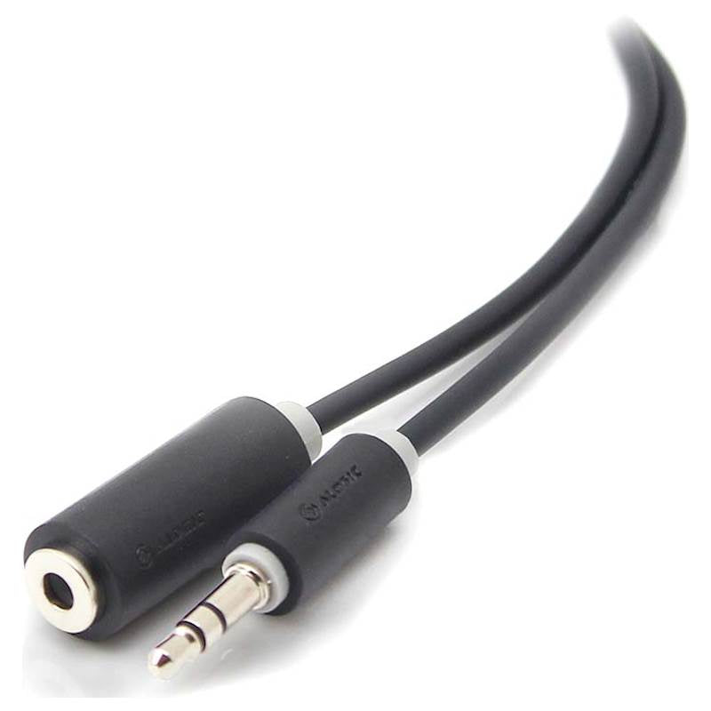 Alogic 5m 3.5mm Stereo Audio Extension Cable (M/F)(AD-EXT-05) - 1