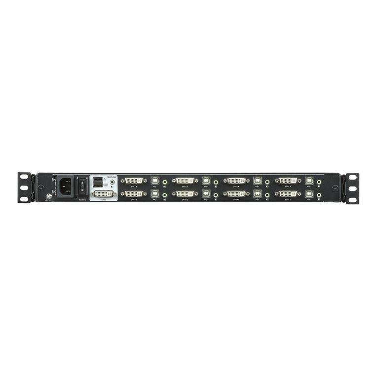 ATEN CL6708MW Single Rail 8 Port DVI FHD 17.3" LCD KVM Switch(CL6708MW-ATA-AU) - 2