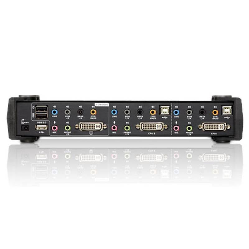 ATEN CS1782A 2 Port USB DVI Dual Link/CH7.1 Audio KVMP Switch(CS1782A-AT-U) - 3