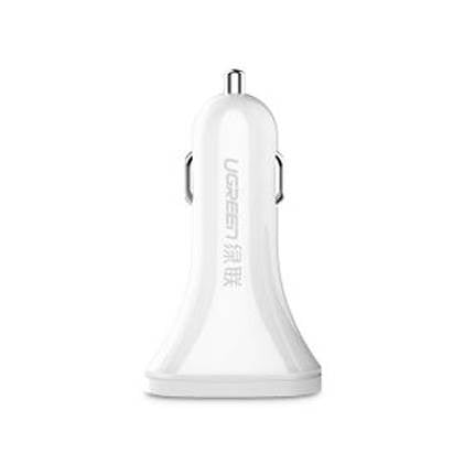 Ugreen 29W 3 Port USB Car Charger - White (ACBUGN40285) - 1