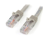 StarTech 5m Snagless UTP Cat5e Patch Cable - Grey(45PAT5MGR) - 1