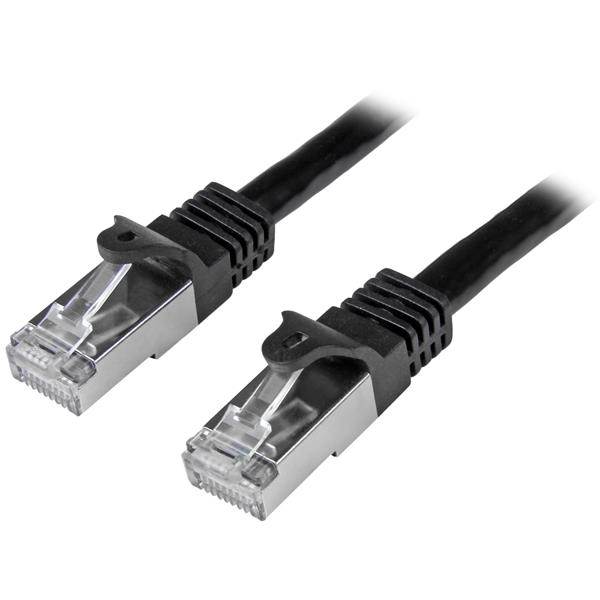 StarTech 3m Cat6 SFTP Patch Cable - Black(N6SPAT3MBK) - 1