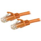 StarTech CAT6 Ethernet Cable 7m Orange 650MHz 100W Snagless Patch Cord(N6PATC7MOR) - 1