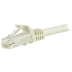 StarTech CAT6 Ethernet Cable 10m White 650MHz 100W Snagless Patch Cord(N6PATC10MWH) - 2