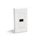 StarTech Single Outlet HDMI Female Wall Plate - White(HDMIPLATE) - 1
