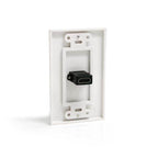 StarTech Single Outlet HDMI Female Wall Plate - White(HDMIPLATE) - 2