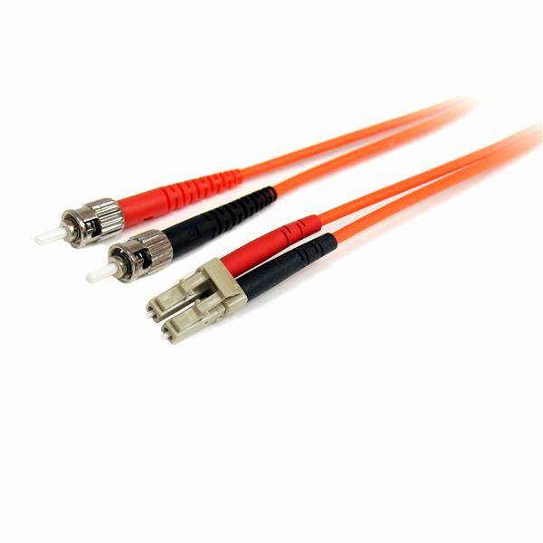 StarTech 5m Multimode Fiber Patch Cable LC-ST(FIBLCST5) - 1
