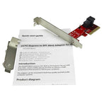 StarTech PCI-Express 2.5" NVMe SSD Adapter(PEX4SFF8643) - 5