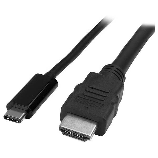 StarTech 6ft 2m USB C to HDMI Cable - 4K USB Type-C HDMI Video Adapter(CDP2HDMM2MB) - 1