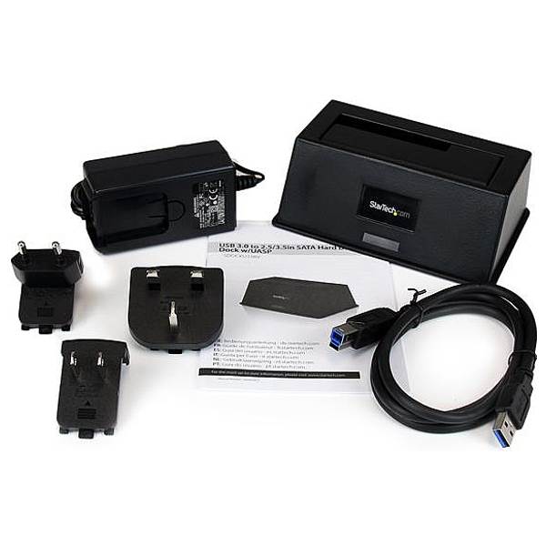 StarTech USB 3.0 SATA III SSD/HDD Dock with UASP(SDOCKU33BV) - 3