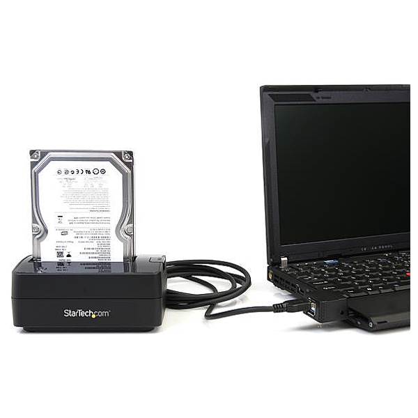 StarTech USB 3.0 SATA Hard Drive Docking Station(SATDOCKU3S) - 3