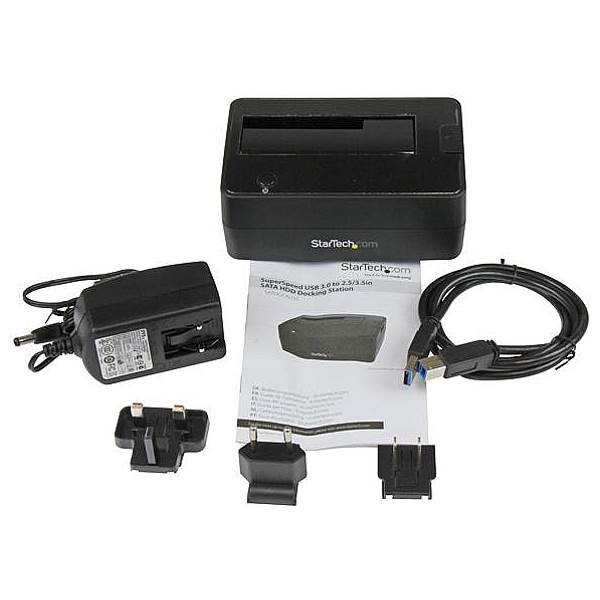 StarTech USB 3.0 SATA Hard Drive Docking Station(SATDOCKU3S) - 4