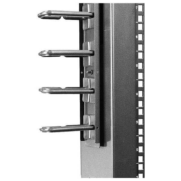 StarTech 0.9m Vertical D-Ring Hook Cable Organizer(CMVER20UD) - 8