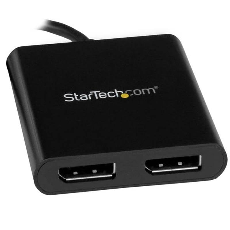 StarTech 2-Port Multi Monitor Adapter - USB-C DisplayPort Video MST Hub(MSTCDP122DP) - 3