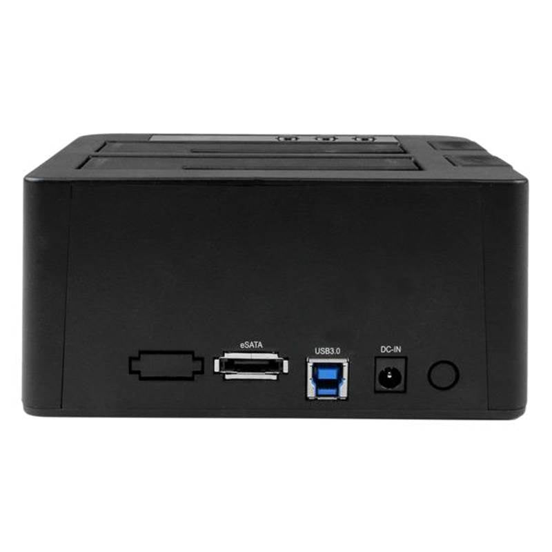 StarTech USB 3.0 eSATA HDD/SSD Duplicator Dock(SDOCK2U33RE) - 3