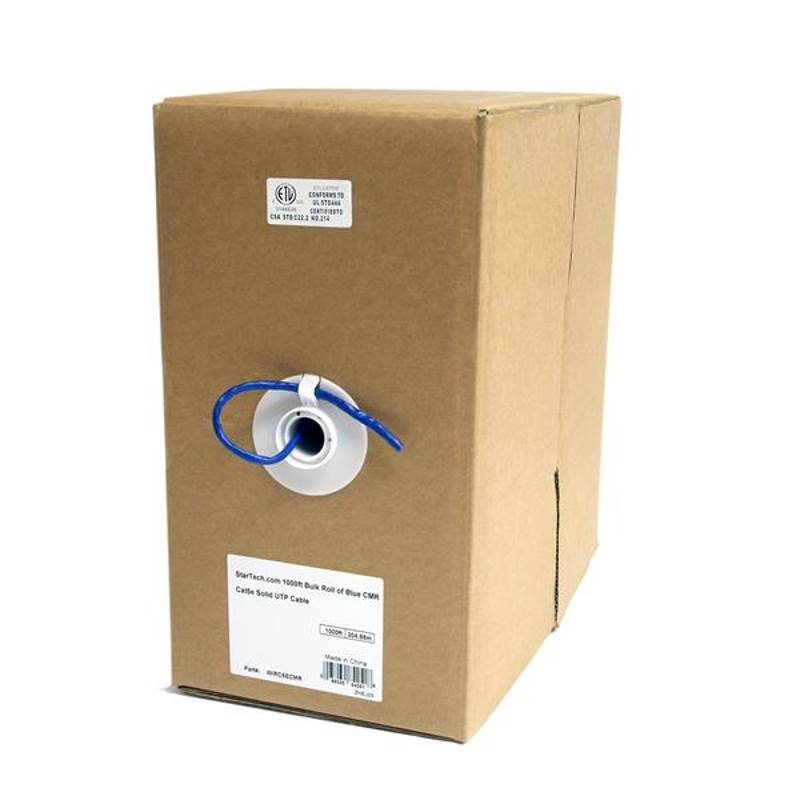 StarTech 305m Bulk Roll - CMR Rated Cat5e Solid Ethernet Cable(WIRC5ECMR) - 1