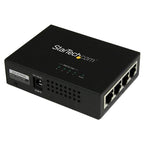 StarTech 4-Port Gigabit Midspan PoE+ Injector(POEINJ4G) - 1