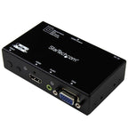 StarTech 2-to-1 HDMI + VGA to HDMI Converter Switch(VS221VGA2HD) - 1