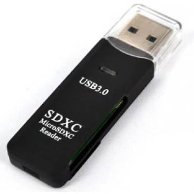 Astrotek USB 3.0 Card Reader for SD and Micro SD Black Colour(AT-USB-READER) - 1