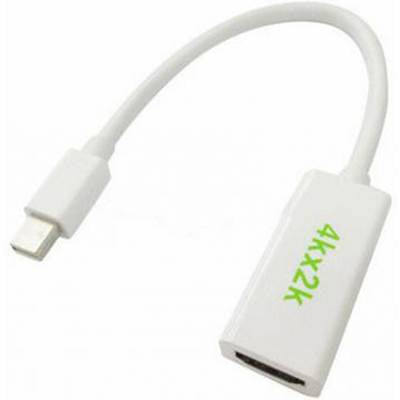 Astrotek 15cm Mini DisplayPort DP to HDMI 4K x 2K Cable(AT-MINIDPHDMI4K-MF) - 1
