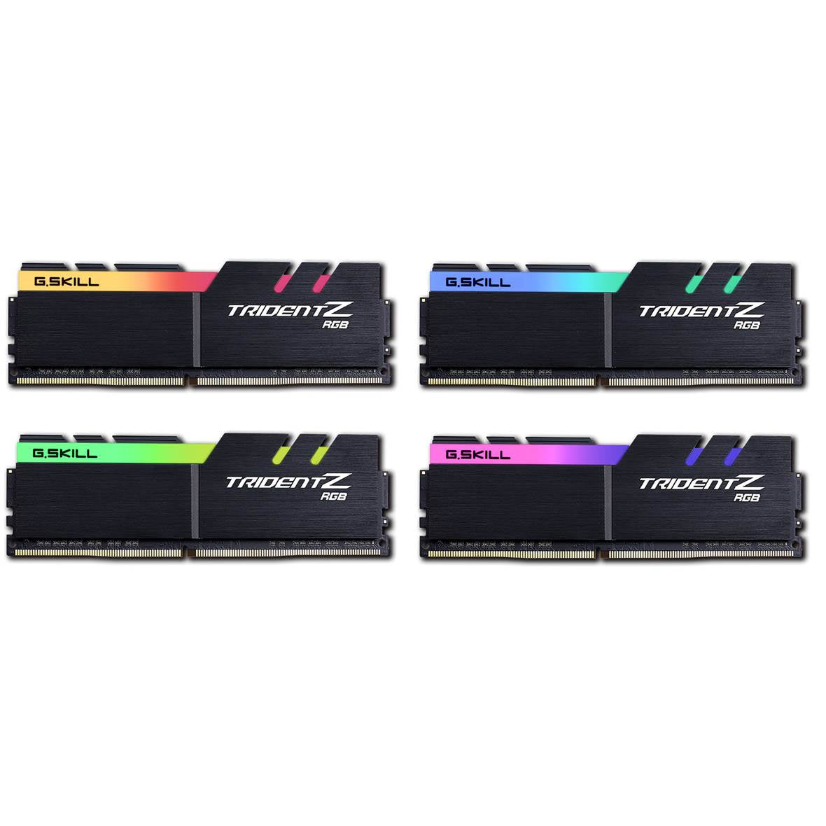 G.Skill Trident Z RGB 32GB (4x 8GB) DDR4 3200Mhz Desktop Memory(F4-3200C16Q-32GTZR) - 2