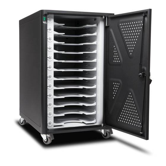 Kensington AC12 12 Bay Charging Cabinet for Chromebooks & Tablets(64415) - 6