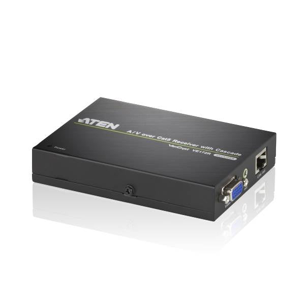 ATEN VE172R VGA/Audio over Cat5 Receiver with Cascade - 1280x1024 at 150m(VE172R) - 1