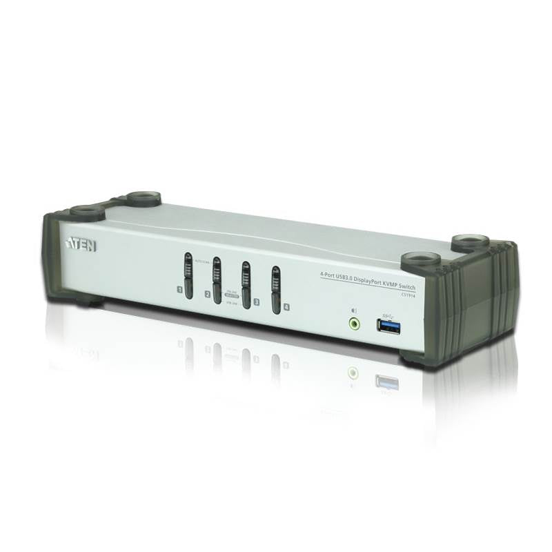 ATEN CS1914 4 Port USB 3.0 DisplayPort KVMP Switch(CS1914-AT-U) - 1