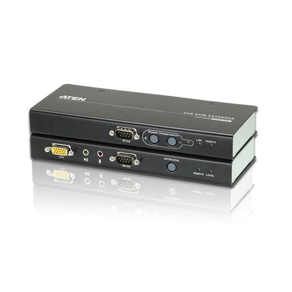 ATEN CE750A USB VGA/Audio over Cat5 KVM Extender - 1280x1024 at 200m(CE750A-AT-U) - 1