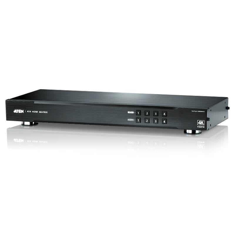 ATEN VM0404HA 4x4 4K HDMI Matrix with IR Remote and RS-232 Control(VM0404HA-AT-U) - 2