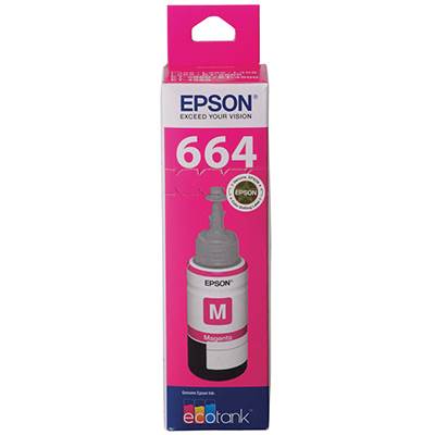 Epson T774 Magenta EcoTank Ink Bottle(C13T664392) - 1