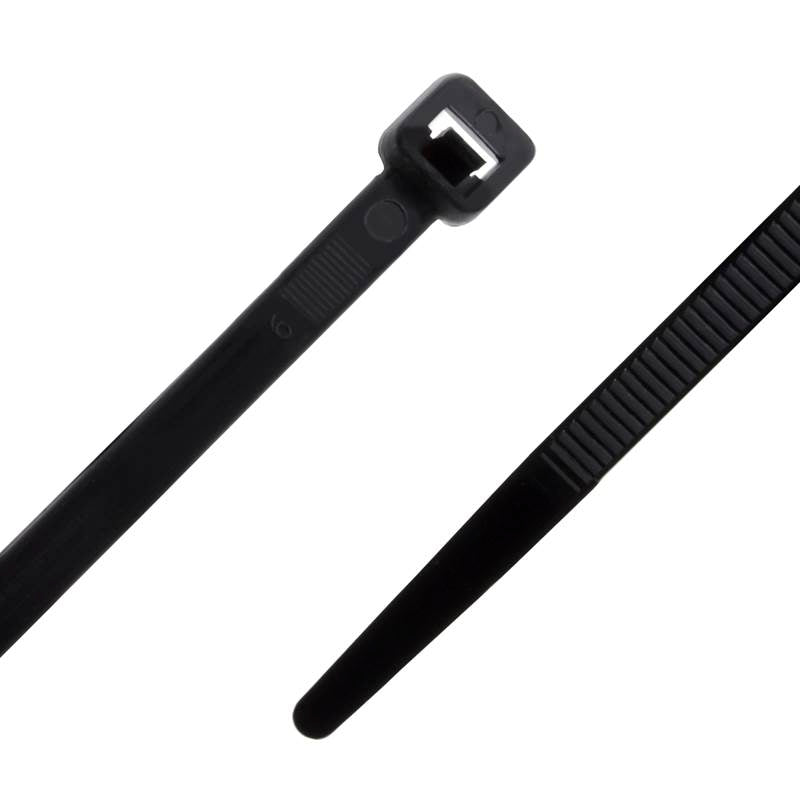 Ty-It Nylon Cable Tie Black UV Rated 300mm x 4.8mm - Bag of 100(NC348BLK) - 1