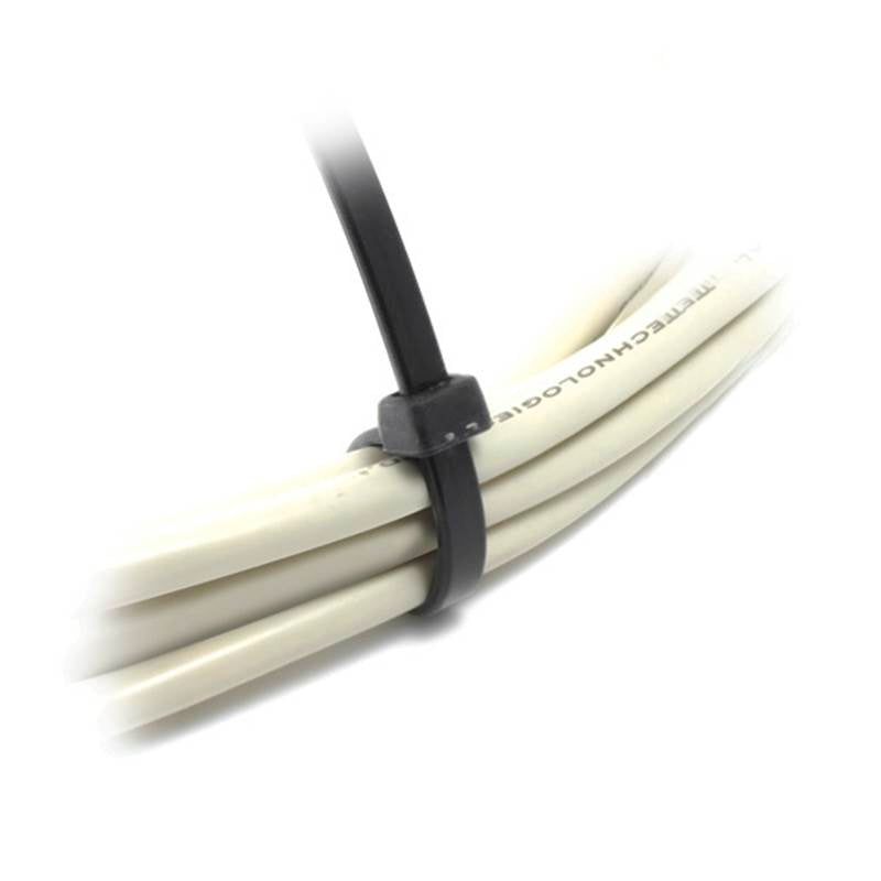Ty-It Nylon Cable Tie Black UV Rated 430mm x 4.8mm - Bag of 100(NC4348BLK) - 2