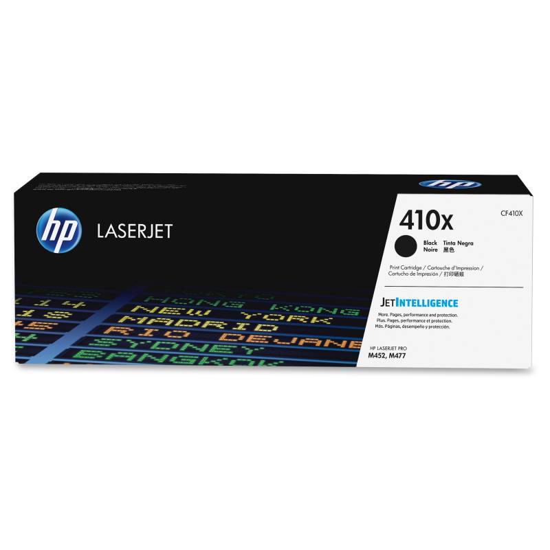HP 410X High Yield Black Original LaserJet Toner Cartridge (CF410X)(CF410X) - 1