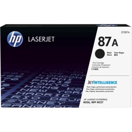 HP 87A Black Original LaserJet Toner Cartridge (CF287A)(CF287A) - 1