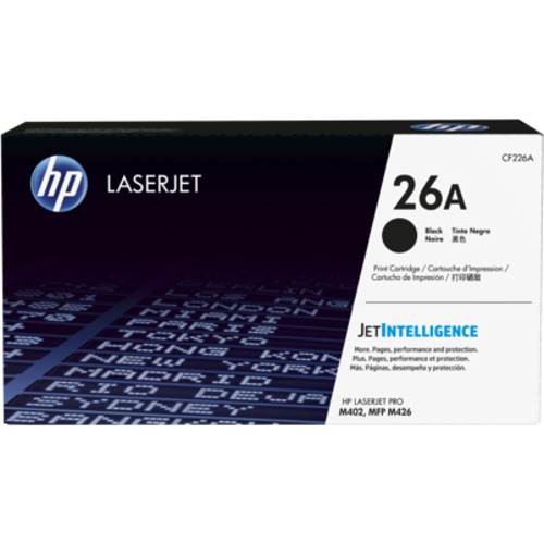HP 26A Black Original LaserJet Toner Cartridge (CF226A)(CF226A) - 1