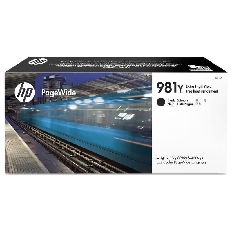HP 981Y Extra High Yield Black Original PageWide Cartridge (L0R16A)(L0R16A) - 1