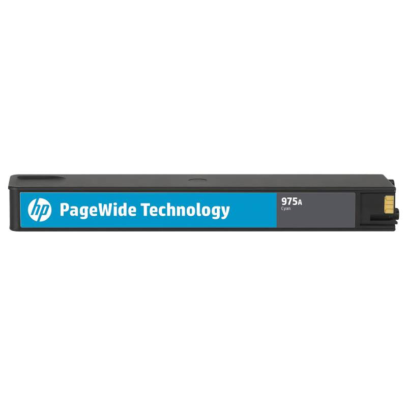 HP 975A Cyan Original PageWide Cartridge (L0R88AA)(L0R88AA) - 1