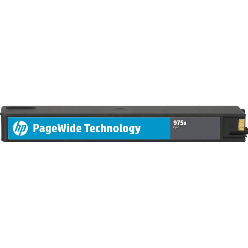 HP 975X High Yield Cyan Original PageWide Cartridge (L0S00AA)(L0S00AA) - 1