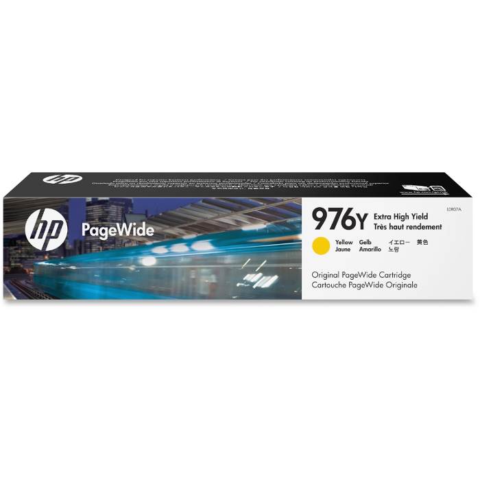 HP 976Y Extra High Yield Yellow Original PageWide Cartridge (L0R07A)(L0R07A) - 1