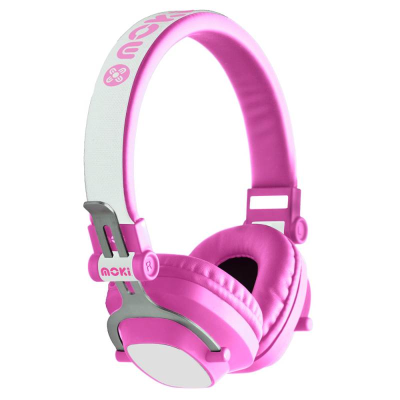 Moki EXO Kids Bluetooth Headphones - Pink(ACC-HPEXKP) - 1