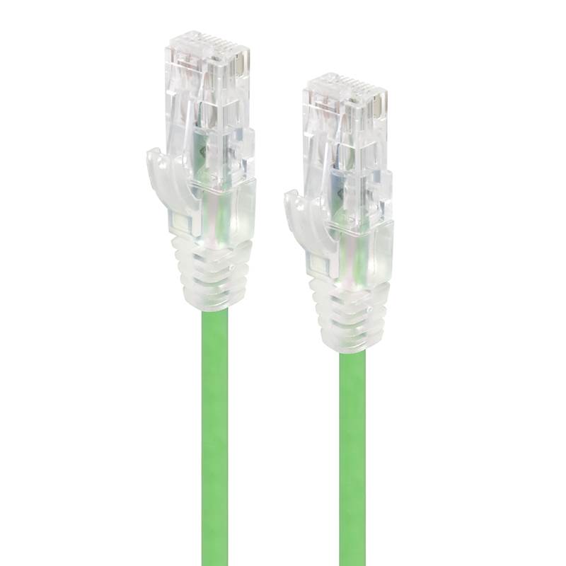 Alogic 1.5m Alpha Series Ultra Slim CAT6 Network Cable - Green(C6S-1.5GRN) - 1