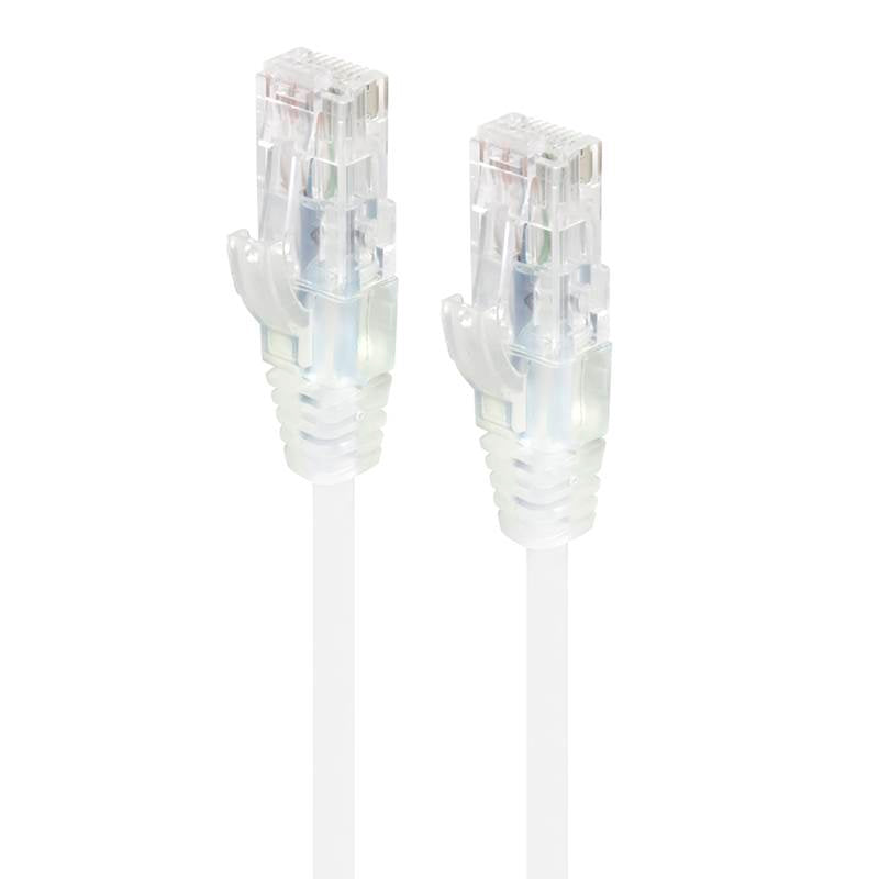 Alogic 1.5m Alpha Series Ultra Slim CAT6 Network Cable - White(C6S-1.5WHT) - 1